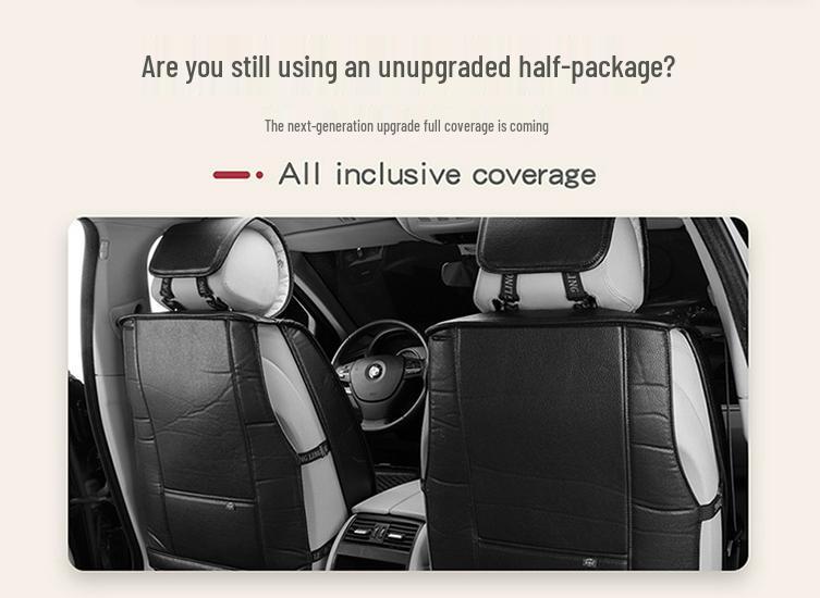 Universal Leather Car Seat Cover: Easy-to-Clean, Four Seasons Use