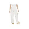 Nike Solid Color Side Pocket Loose Casual Pants Women Bottoms White FJ7729-030