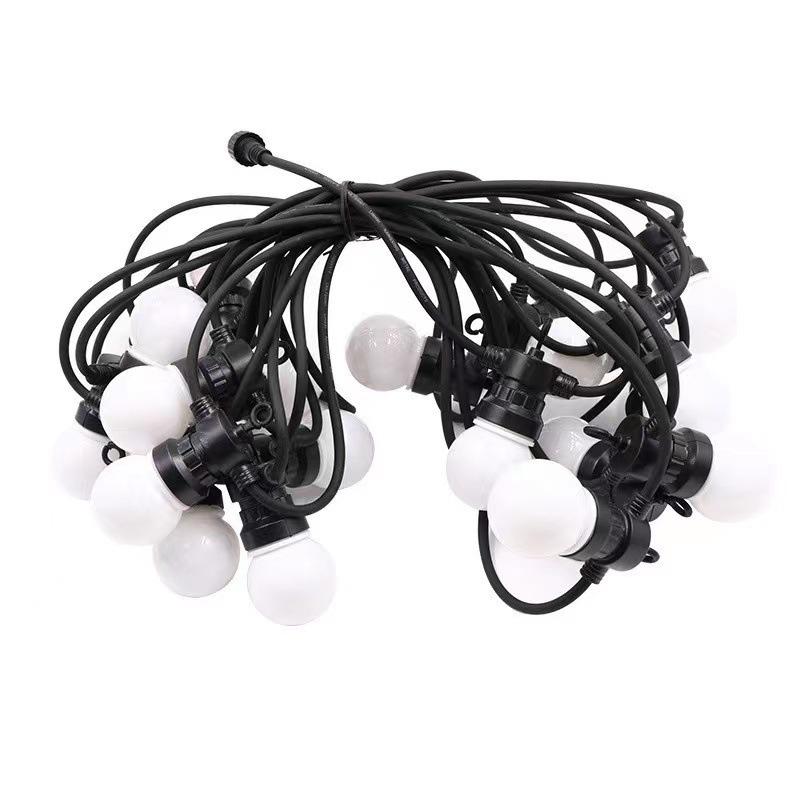 G50 Waterproof LED Solar String Lights for Outdoor Camping, Tents, and Courtyard Decoration.