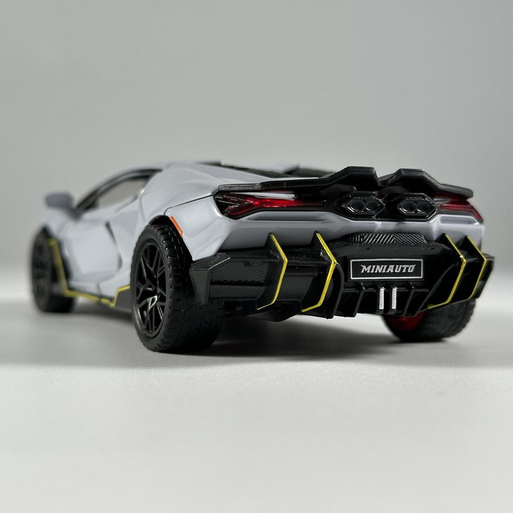 1:32 Lamborghini Revuelto Supercar Legierung Metall Druckguss Modellauto Zuhause Trendige & Desktop-Display Ornamente Geburtstagsgeschenke Für Jungen