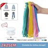 10 pièces Bandes Élastiques Nylon Avec Trou Bouton Bande Élastique Bricolage Couture Vêtement Pantalon Accessoires Organisateurs