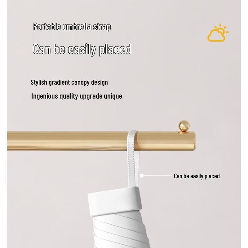 Tian Ai Gradient Mini UV Protection Capsule Umbrella