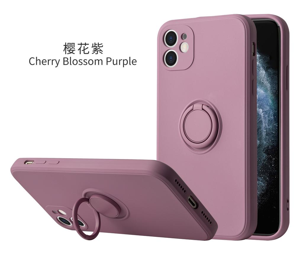 Applicable to 16promax ring protective cover 13iphone14 mobile phone case bracket batch multi-function anti-drop and anti-skid