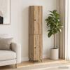 Cabinet Set 2 Pcs Particle Board