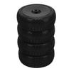 4PCs 1 8 RC Truck Tires Rubber Wheel Tires Accessory Replacement for HPI RC Off Road Vehicle Black