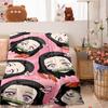 The Anime-themed Kimetsu No Yaiba Blanket Is Perfect for Naps, Sofas, Living Rooms, Offices, Bedrooms, and Other Similar Spaces.