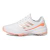 Adidas  ZG23 Golf White Coral Fusion Women Sneakers Cloud-White Silver-Metallic GZ2176