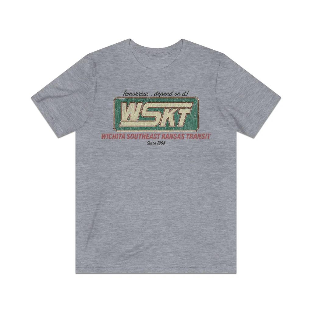 Wichita Southeast Kansas Transit - WSKT 1968 Vintage Men s T shirt S