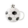 Sports Theme World Cup Soccer Cup Creative Ceramic Mug Football Tea Cup  Gift for Football Fans