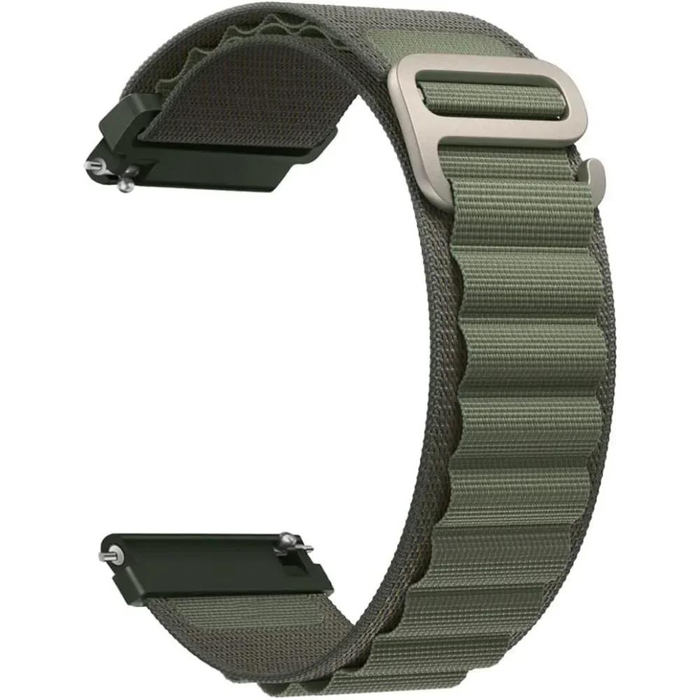 Trail Loop 20 22mm Strap For Garmin Venu 3 2/SQ 2 Plus Nylon Alpine Band Forerunner 265 255 165 168 245 Music Vivoactive 4 5 3