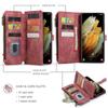 Suitable for Samsung S21Ultra phone case, A52 phone leather case, Note20 retro wallet leather case, S20FE