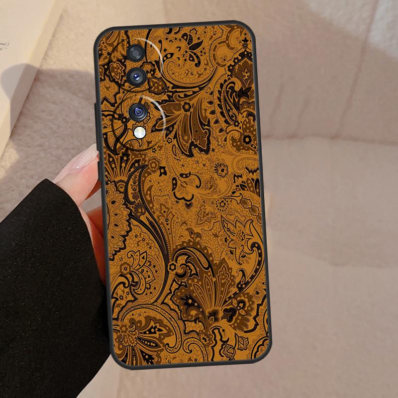 Batik Pattern For Honor Magic 7 Pro 5 6 V5 Case For Honor 200 400 50 70 90 Lite X8a X8b X9a X9b X9c Cover
