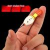 Crucian Carp Mini Float: Stream & Ice Fishing, Short Tail, Thickened Eye-Catching Design for Freshwater.