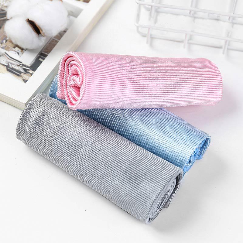 Glass Cleaning Towel No Trace No Lint Rag Mirror Cleaning Cloth Cleaning Towel Scouring Pad