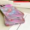 2DFlat Glowing Hearts & Stars Phone Case All Inclusive Film Hard Phone Case, Compatible with iPhone 18 Pro Max 17 16 15 14 13 12 11