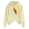 Women's Fashionable Casual Long Sleeve Hooded Printed Sweatshirt
