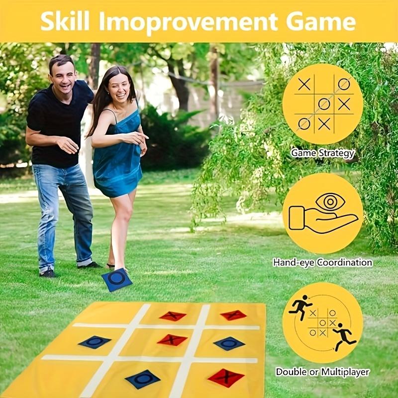 Bean Bag Toss Game Set for Outdoor Easy To Carry Outdoor Funny Game for Carnivals Games Teamwork Game Team Building Game