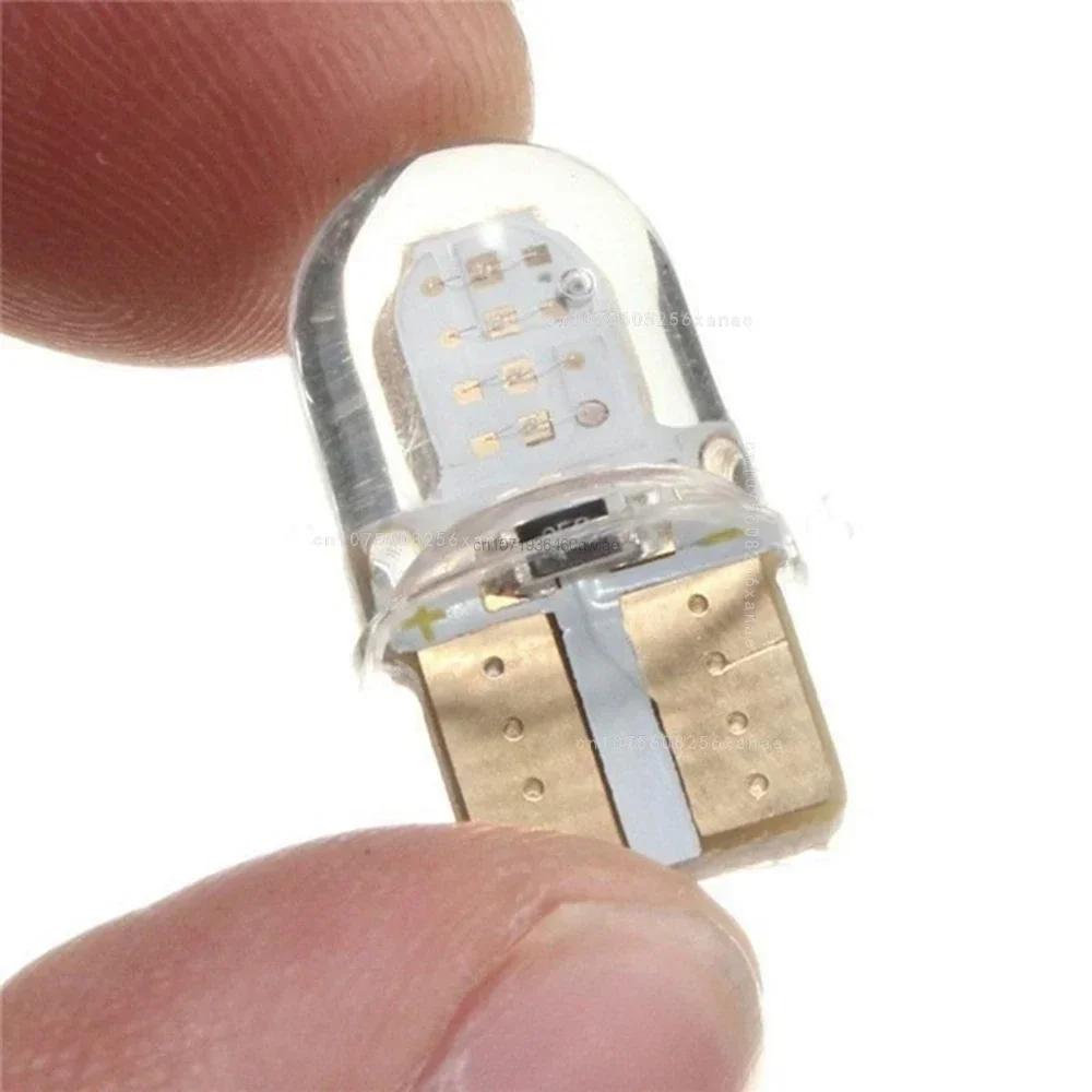 New 5/40PCS T10 Led Light Bulb Car Cob Lights License Plate Lamp 12v Silicone Lighting Turn Signal Interior Bulbs Dome Lighitng