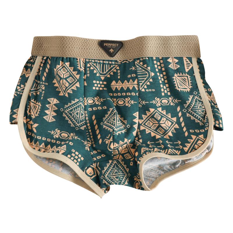 

Men s Retro Combed Cotton Antibacterial Boxer Briefs 3XL