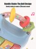 Non-Toxic 1Pc Baby Musical Feeding Bottle Newborn Soft Teether Rattles Educational Toy 18M+ Mobile Rattles Toys Soothing Vocal Music