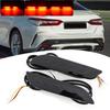 Smoked LED Rear Reflector Tail Brake Turn Signal Lights For 2018-20 Toyota Camry