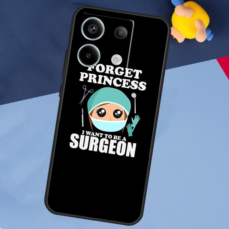 Lustige Krankenschwester Arzt Krankenpflege Hülle für Xiaomi Redmi 13C 12C 10C 10A 9C Note 12 13 10 8 9 11 Pro 12S 10S 11S Handyhülle