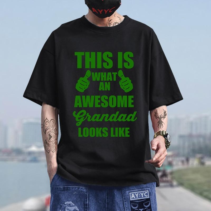 Super Grandad Dad T Shirt Fathers Day 