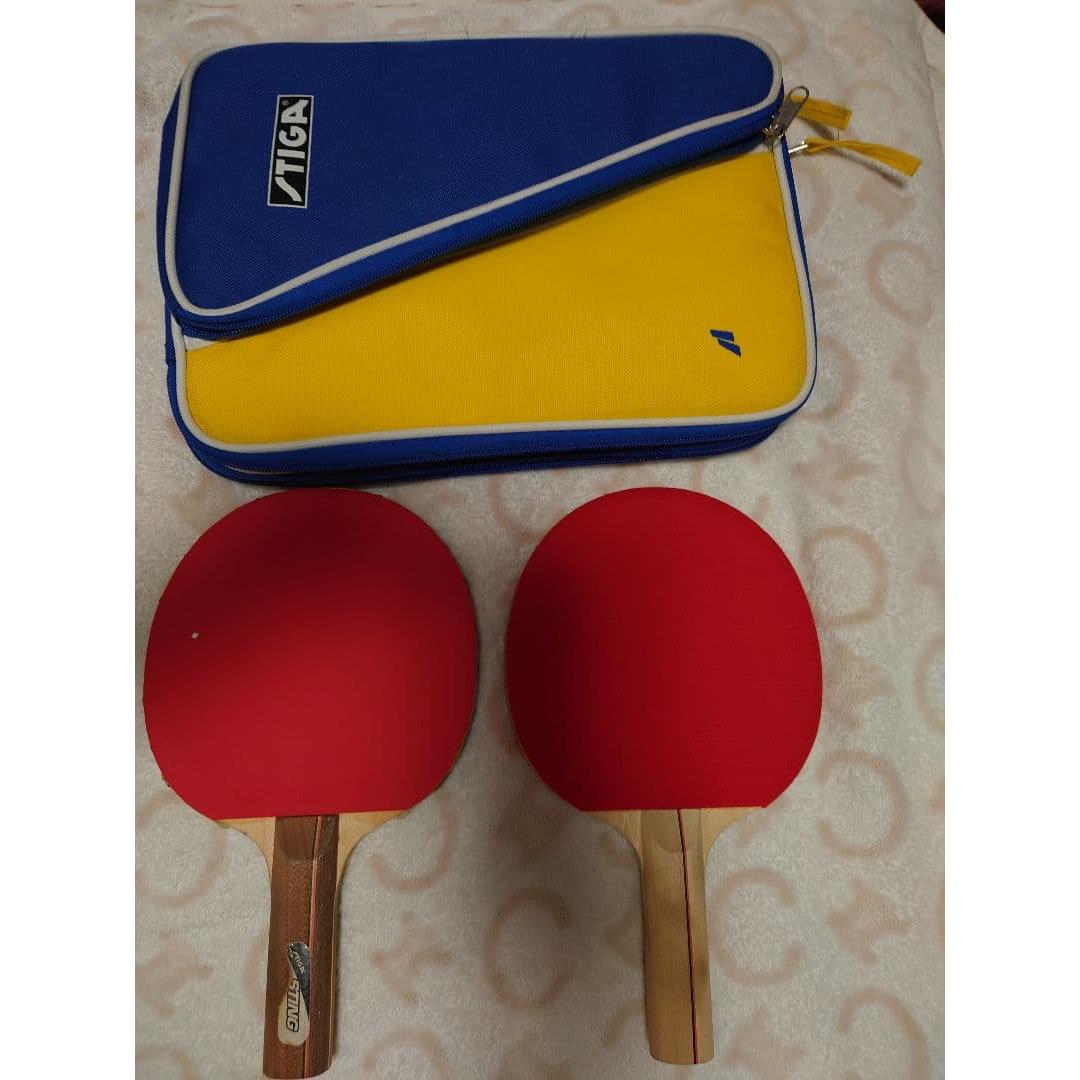 Used Table tennis racket with case