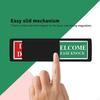 62KD Do Not Disturb Convenient Room Sign Vacant Occupied Door Signs In Use Slider for Bathroom and Meeting