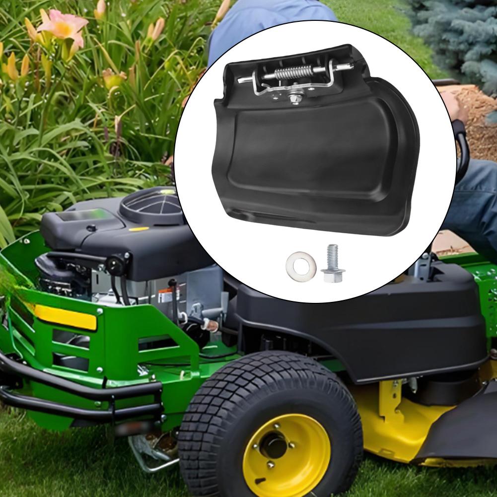 Hinged Grass Catcher Cover Replacement 987 02516A for TB110 Lawn Mower Fits 11A A0JC006 Includes Screw and Washer