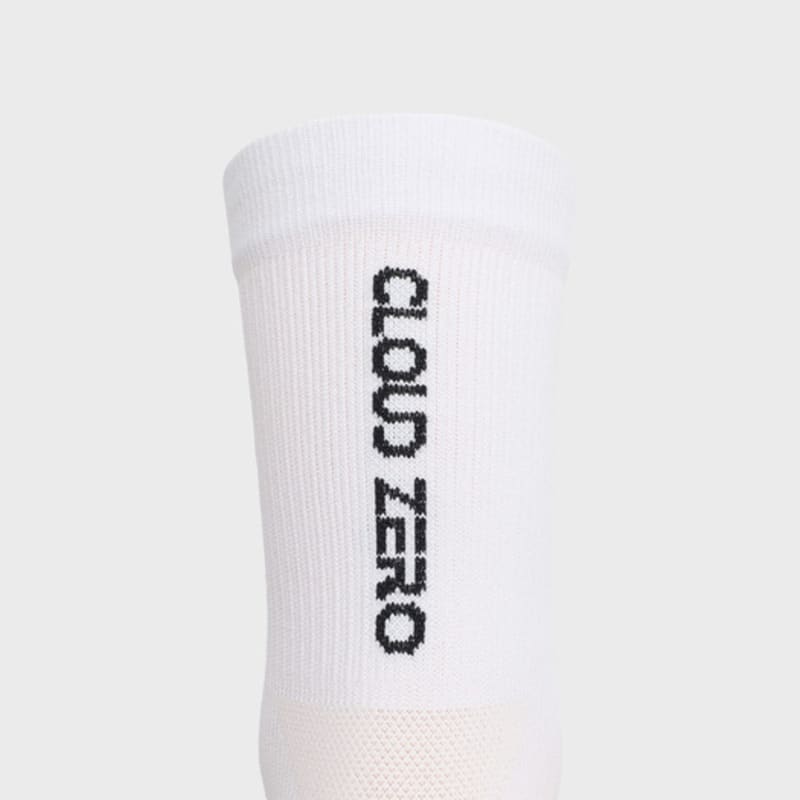 CLOUD ZERO TXT Running Socks(1P) (0097058) CZFAF1SC904WH-WHITE