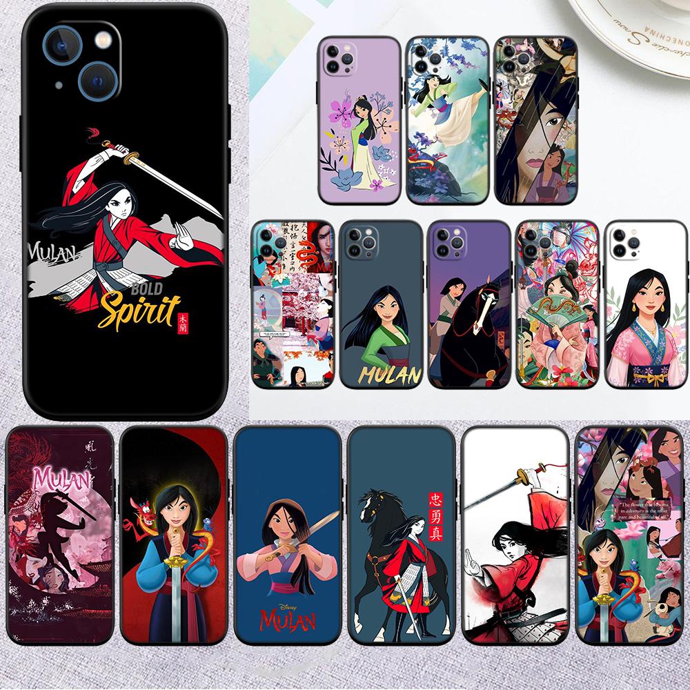 Princess Mulan Phone Case for Samsung Galaxy Note 10 20 S23 S22 Ultra FE Plus M06 M15 M16 M35 M55