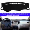 Car Dashboard Cover Dash Mat Carpet For Kia Rio New Pride Rio5 JB 2005 – 2011 LHD RHD 2 Layers Sunshade 2006 2007 2008 2009 2010