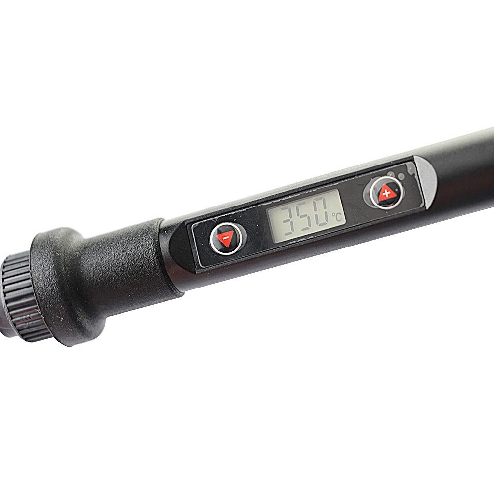 Digital 80W Adjustable Temp Electric Soldering Iron 110V 220V LCD Display Repair Tool Solder Rework Tips Welding Kit