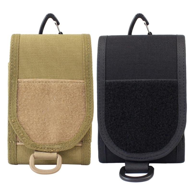 Pouch Belt Pouch Large Smartphone Pouch Cell Phone Holder Blocking Phone Pouch with Belt Loops Security Purse Organizer