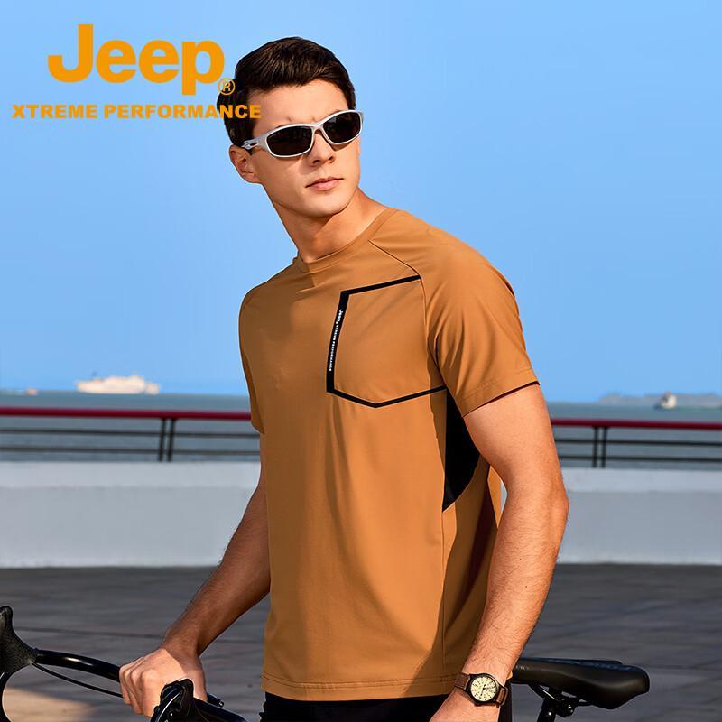 Jeep Men s UPF50+ Quick-Dry Outdoor Sports T-Shirt 3XL
