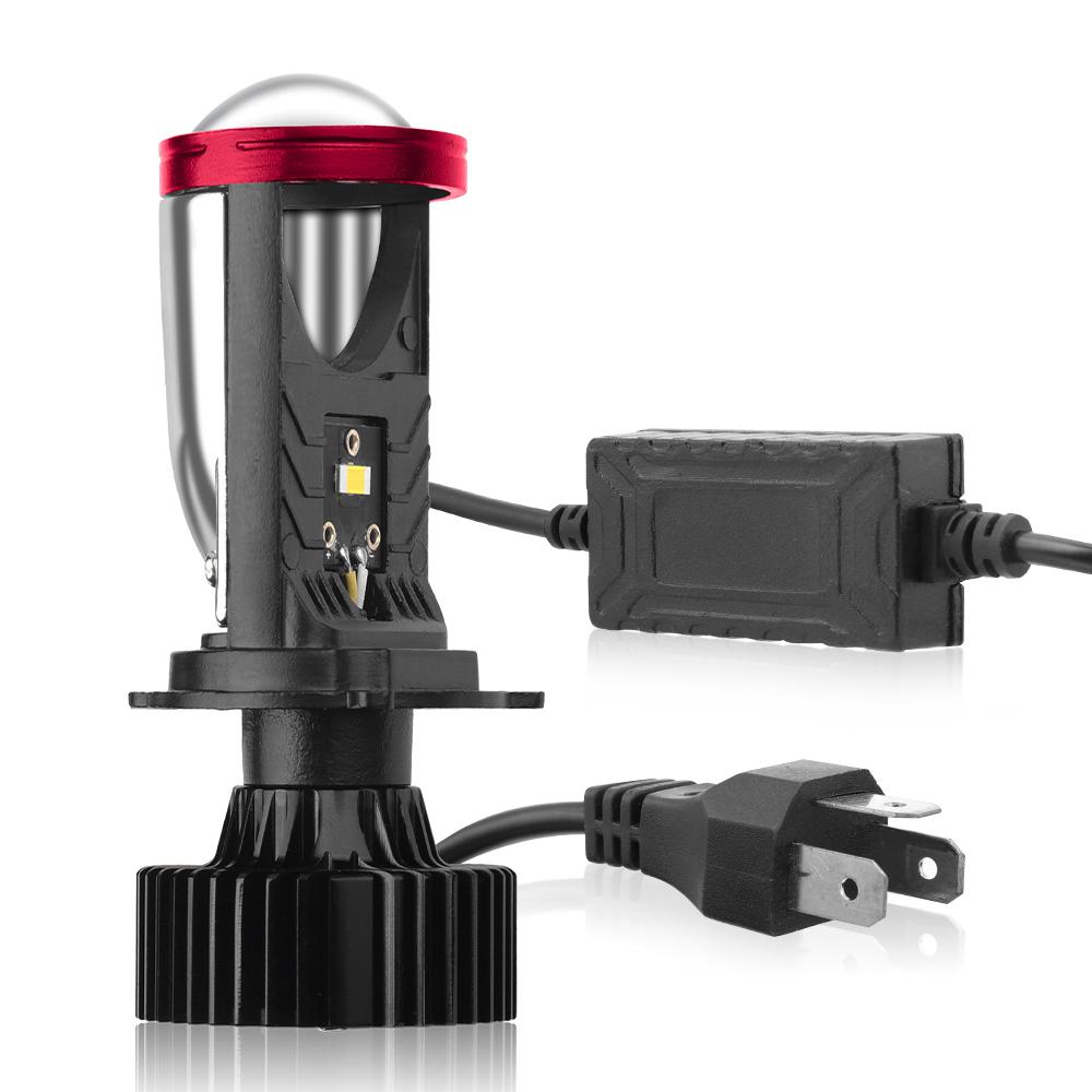 For BMW R1150R 2001 2002 2003 2004 2005 2006 Motorcycle LED Projector Headlight Projector Lens with Fan 30000LM H4 HiLo Bulb 12V 1Piece
