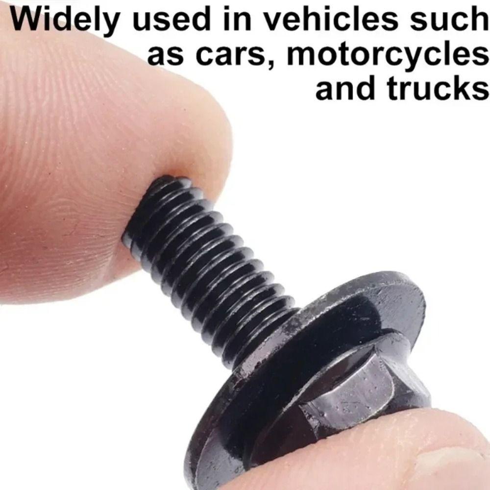 New Self-tapping Automotive U-Nut Clip M6 Metal Screw Fasteners Car Body Bolts Underhood Splash Guard