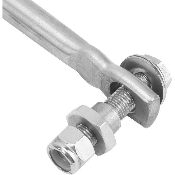 12.2in Steering Rod Link 65W 61350 00 Steel Alloy Clean and Smooth Steering Arm Replacement Fit for Outboard 40 60 80