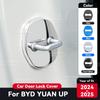 For BYD YUAN UP 2024 2025 Car Door Lock Protection Cover Anti Rust Stainless Steel Auto Interior Decoration Accessories