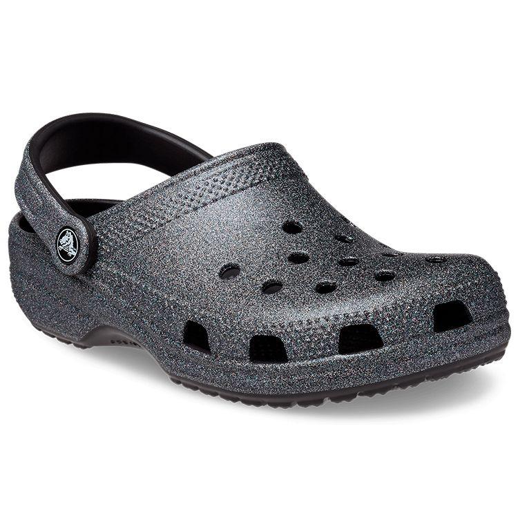 Crocs Classic Clog EVA Round Toe Hole Shoes Unisex Footwear Black Gray 207551-001