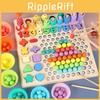 Wooden Thirteen In One Bead Clamping Toy For Children Focus And Brain Development