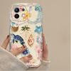 Colorful Marine Organism Phone Case For iPhone 17 AIR16e 15 14 13 12 11 Pro Max Mini X XR XSMAX 8 Plus 3D Wave TPU Back Cover