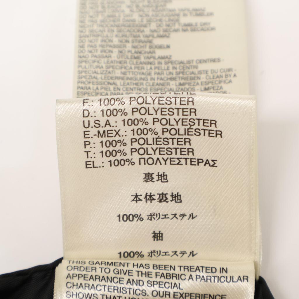 Diesel Domestic Genuine Goatskin Riders Jacket Jacket XXS blackUsed