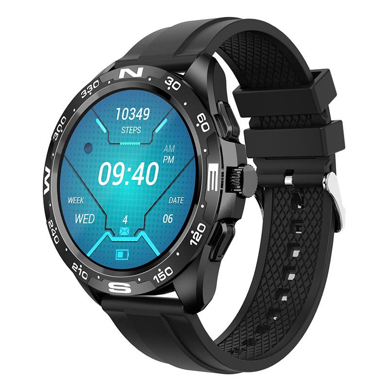 

1,32 дюйма 360*360 пикселей Смарт-часы Мужские Звонки по Bluetooth Пользовательский циферблат Вращающийся безель Смарт-часы Водонепроницаемые Для Android Ios