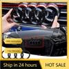 For Q8 KA3ABS Car Rear Front Badge Sticker Styling For Audi C7 C6 C5 B5 B6 B7 B8 B9 D3 Q3 Q5 Q7 TT Decoration Emblem Auto Logo Accessories
