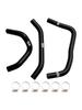Silicone Radiator coolant Hose kit For Kawasaki ZX4R ZX-4RR 2023-2024 Black