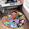 Cute Monkey D. Luffy from the Japanese manga ONE PIECE carpet is soft, home, bedroom, door mat decoration, and non slip carpet E16