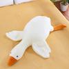 50-190cm White Hug Stuffed Animal Duck Kawaii Large 7 Colors Giant Goose Plush Toy Sleeping Pillow Big Christmas Gift for Friend