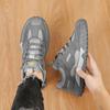 Modische Herrenschuhe 2025 Frühling Herbst Neu Atmungsaktives Mesh Rutschfest Lässige Sportschuhe Mode Bequem Schnürung Laufschuhe